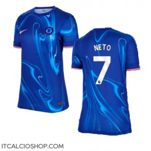 Chelsea Pedro Neto #7 Prima Maglia Femmina 2024-25 Manica Corta